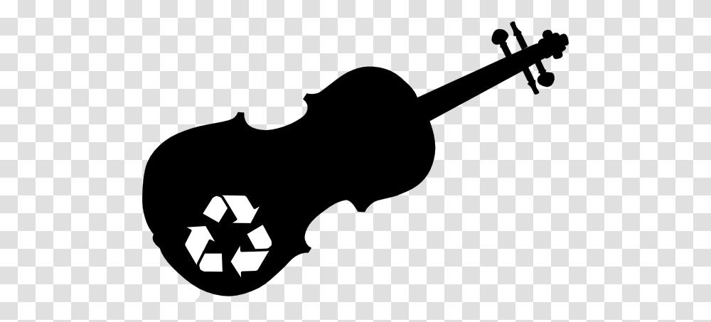 Recycling Fiddle Clip Art, Musical Instrument Transparent Png