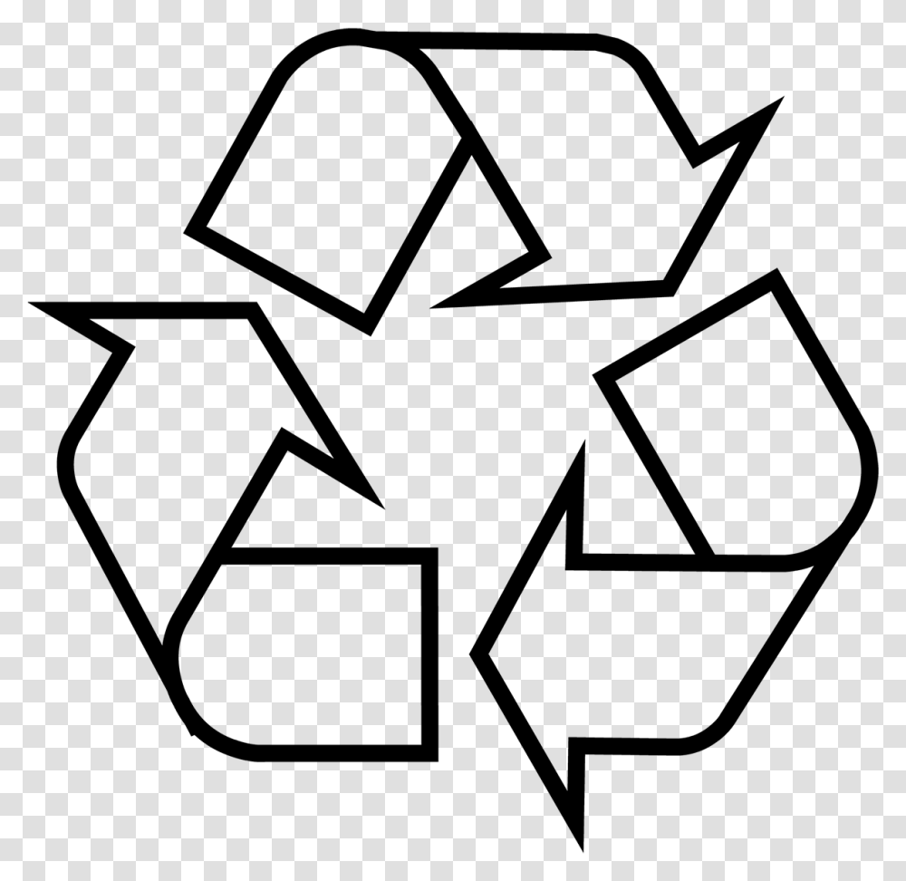 Recycling Symbol Icon Outline Black, Gray, World Of Warcraft Transparent Png