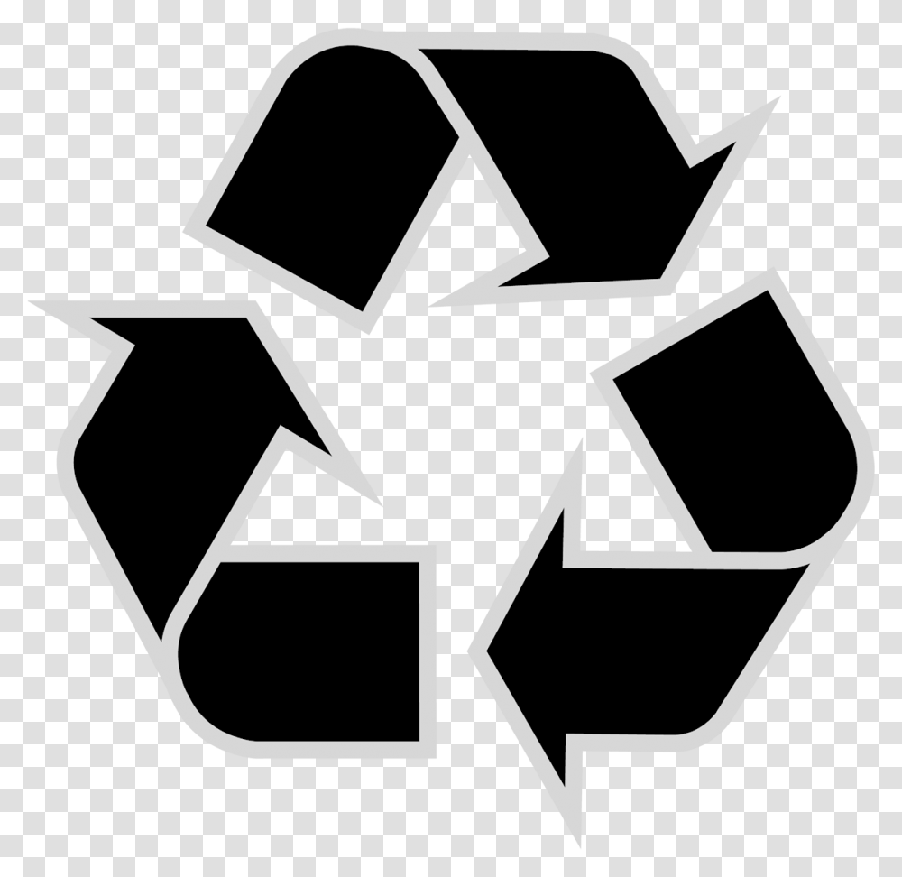 Recycling Symbol Icon Outline Sol Vector Recyclable Logo Transparent Png