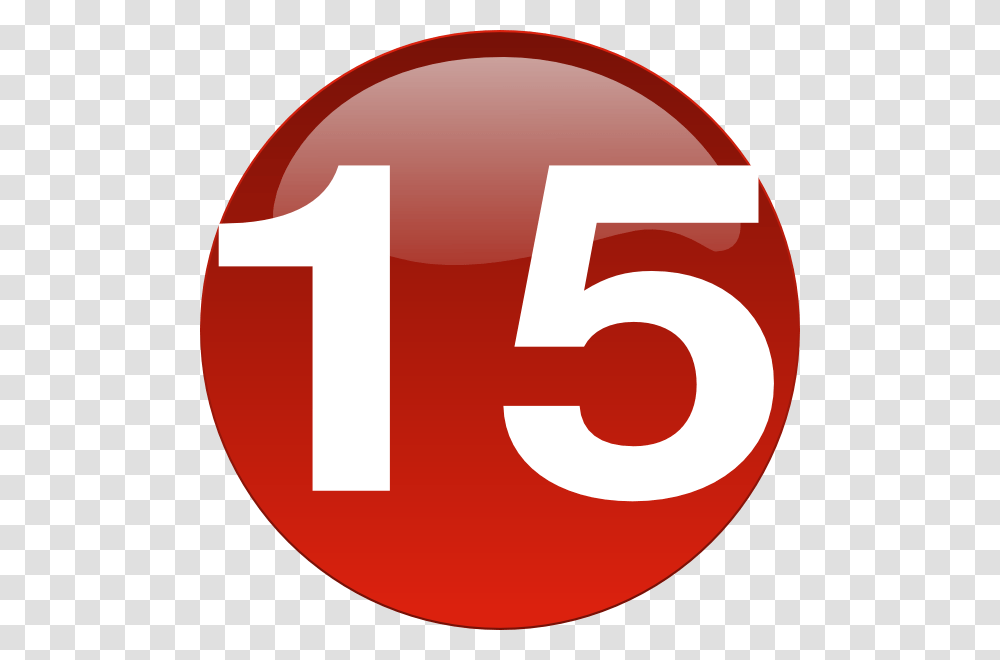 Red 15 Number Circles, First Aid, Label Transparent Png