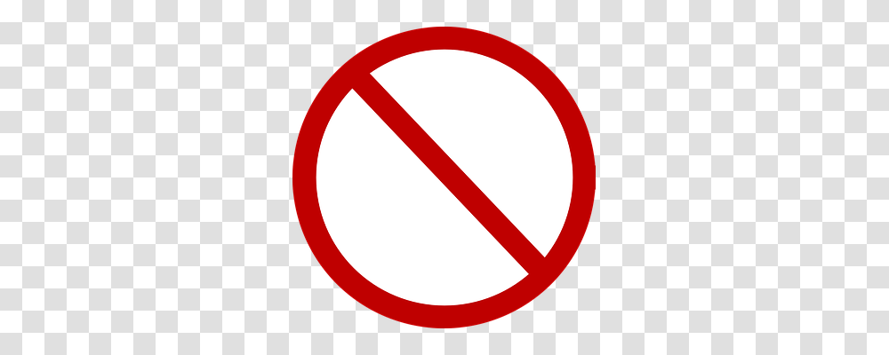 Red Symbol, Road Sign, Stopsign, Tape Transparent Png