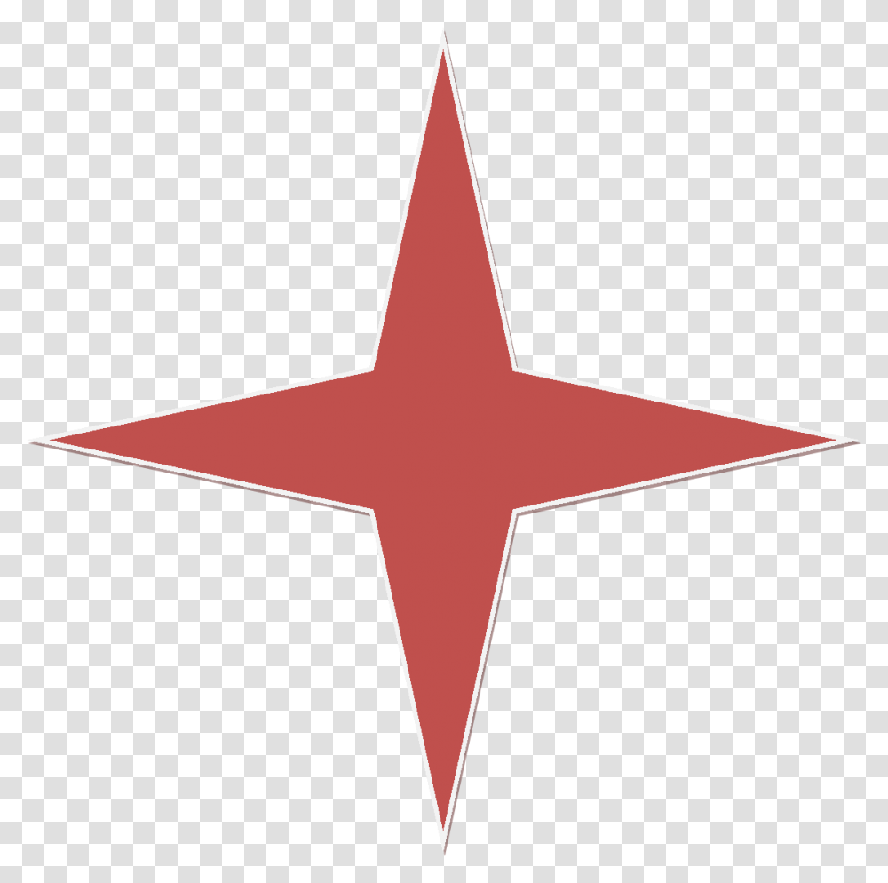 Red 4 Point Star Clip Art, Cross, Symbol, Star Symbol Transparent Png