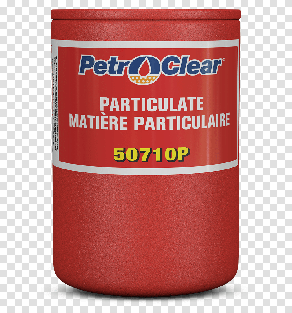Red 507p Series Particulate Removing Spin On Fuel Dispenser Cylinder, Bottle, Aluminium, Tin, Can Transparent Png