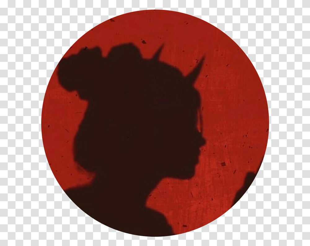 Red Aesthetic Devil Shadow Shefalitayal Hair Design, Logo, Symbol, Trademark, Text Transparent Png