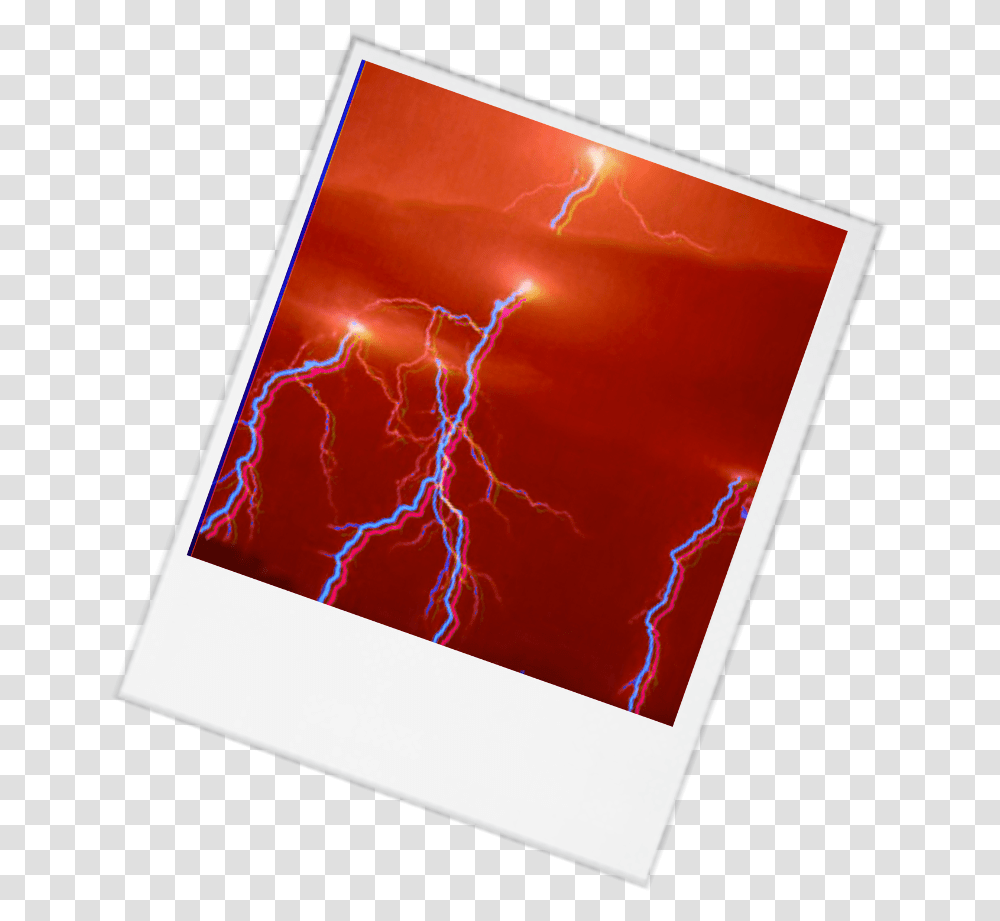 Red Aesthetic Glitch Lightning Tumblr Red Tumblr Aesthetic, Nature, Outdoors, Screen, Electronics Transparent Png