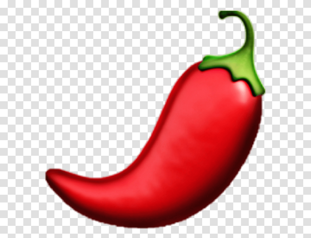 Red Aesthetic Peppermint Pepper Emoji Emoji Iphone Piment, Plant, Vegetable, Food, Banana Transparent Png