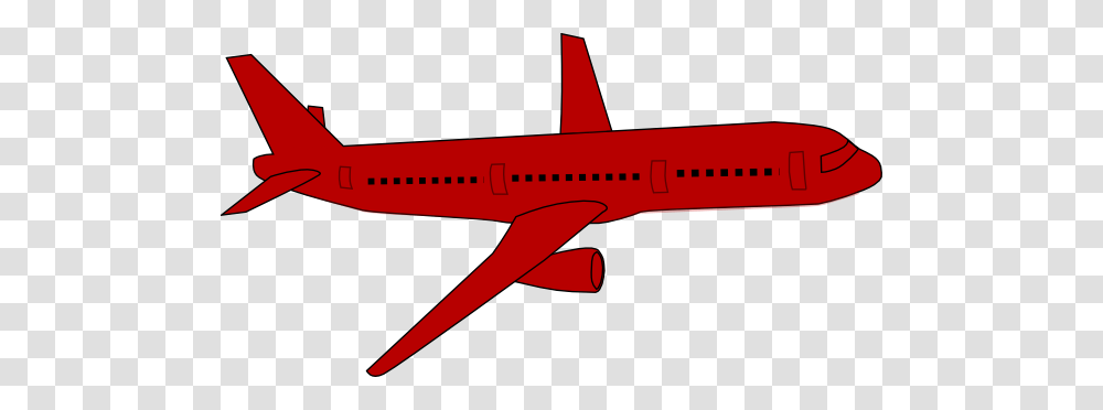 Red Airplane Clip Art, Aircraft, Vehicle, Transportation, Airliner Transparent Png