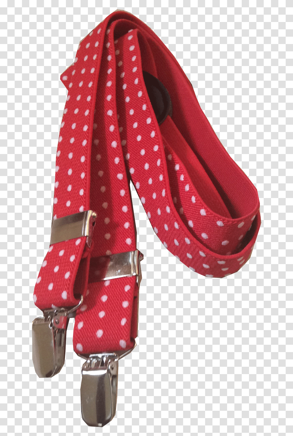 Red Amp White Polka Dot Suspender Belt, Apparel, Texture, Scarf Transparent Png