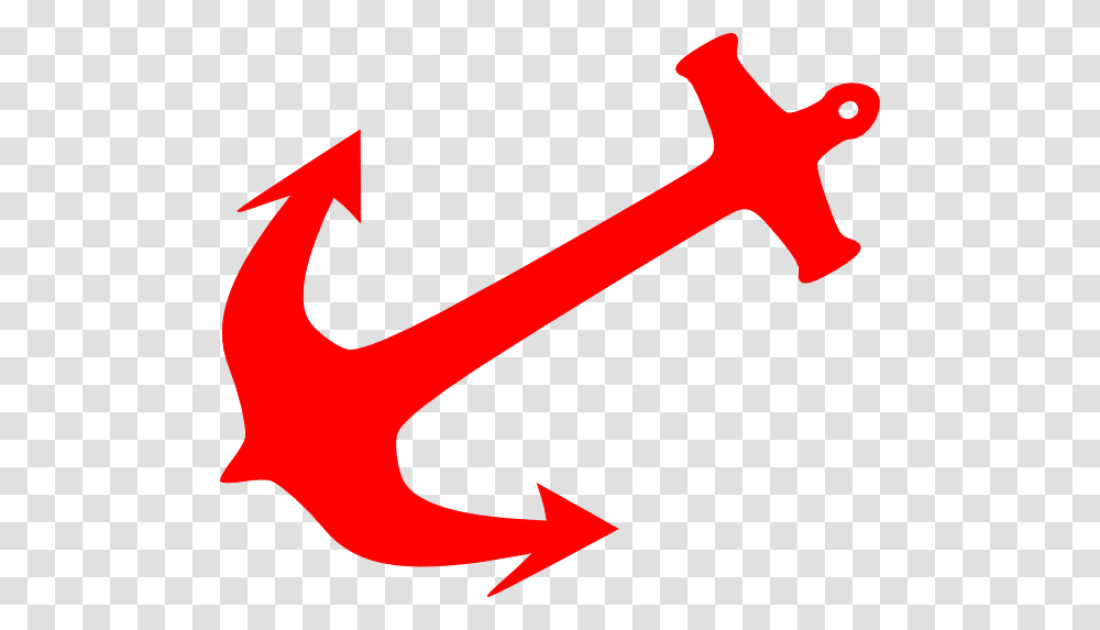 Red Anchor Clip Art, Axe, Tool, Hook Transparent Png