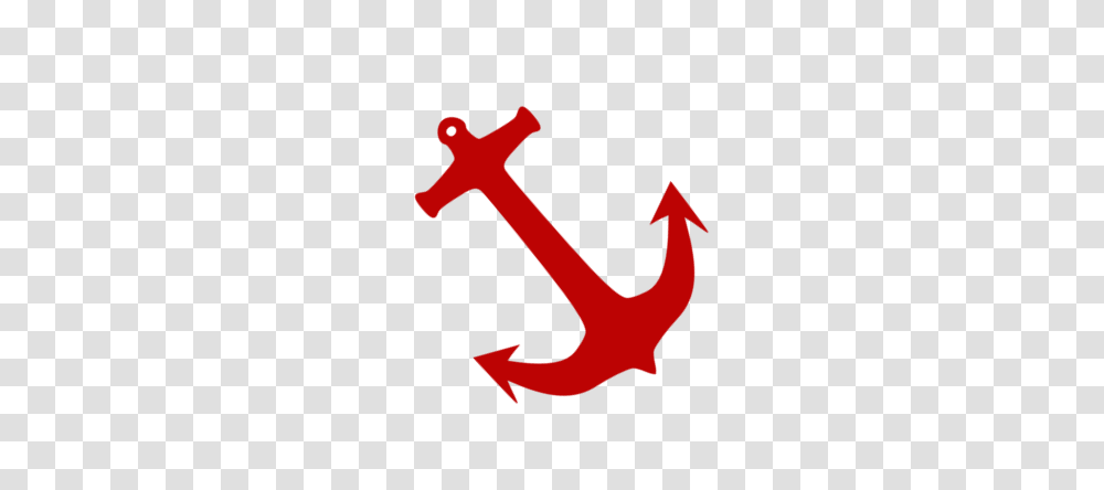 Red Anchor Clip Art, Hook Transparent Png