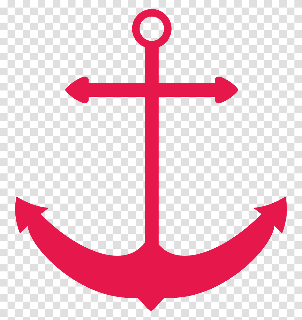 Red Anchor Clipart Ii Time Management, Cross, Hook Transparent Png