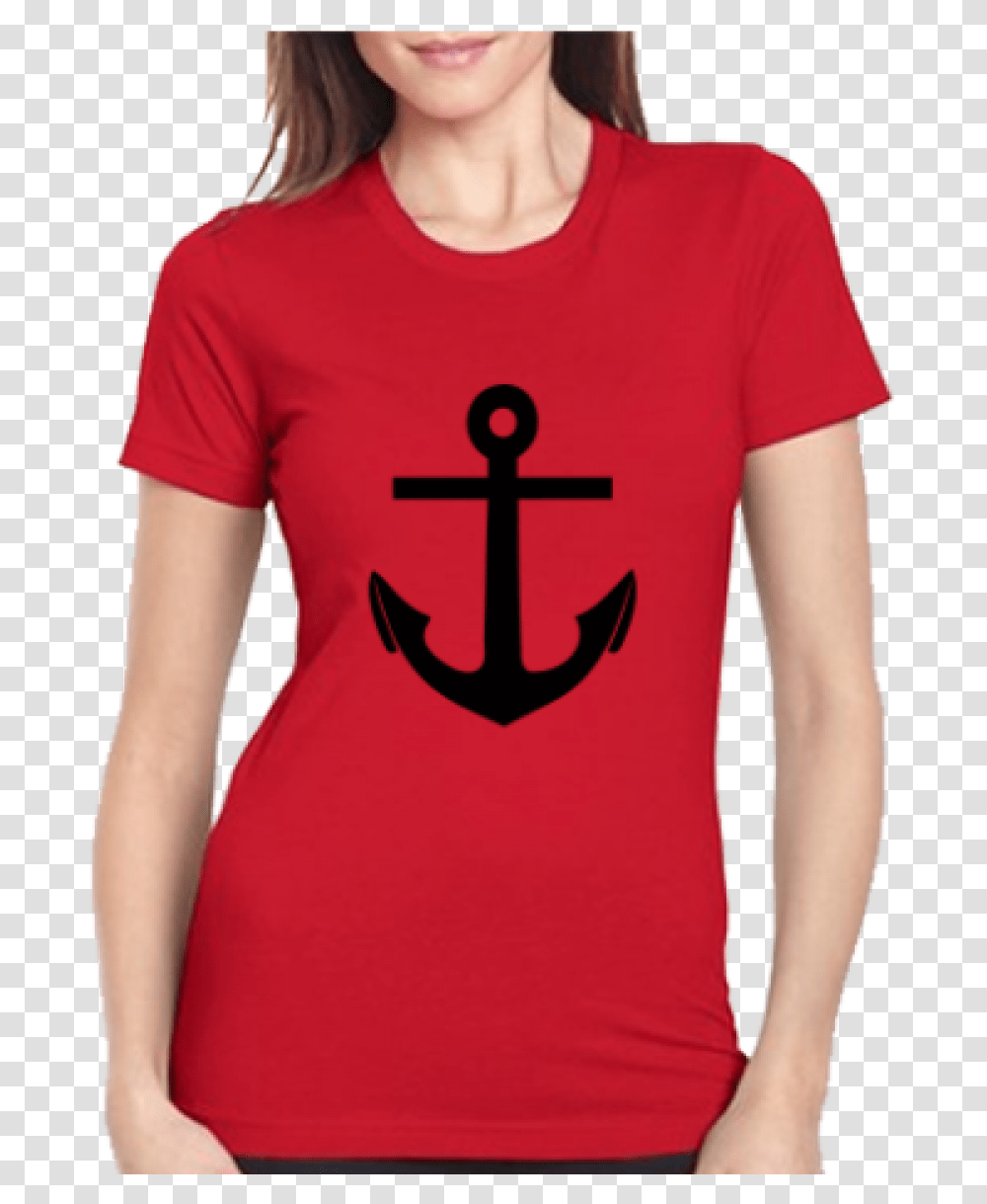 Red Anchor Color Nursing School T Shirts Etsy, Apparel, Person, Human Transparent Png