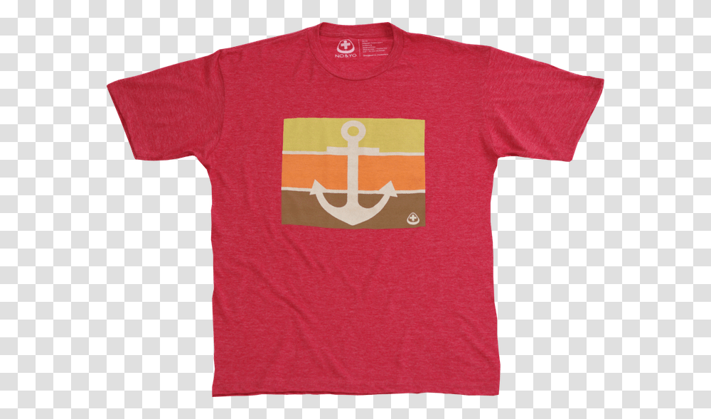 Red Anchor Hard Rock Cafe Bruce Springsteen Shirt, Apparel, Hook, T-Shirt Transparent Png
