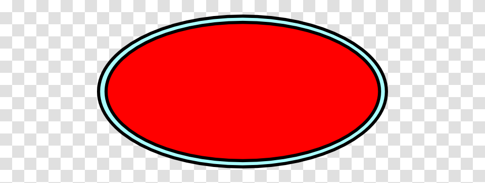 Red And Aqua Oval Clip Art Transparent Png