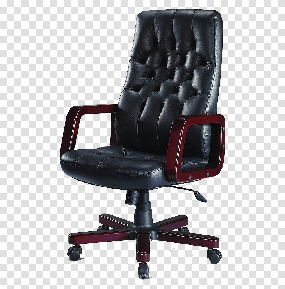 Red And Black Deskchair Image Background Office Chair, Furniture, Armchair Transparent Png
