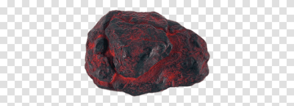 Red And Black Meteorite Meteor Rock, Mountain, Outdoors, Nature, Accessories Transparent Png