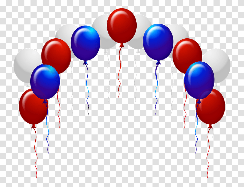 Red And Blue Balloons, Pin Transparent Png