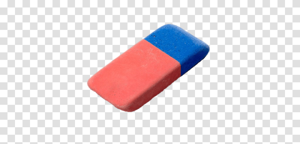 Red And Blue Eraser, Rubber Eraser Transparent Png