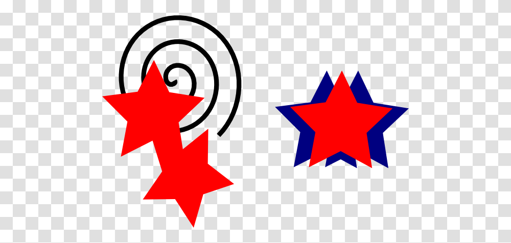 Red And Blue Stars Clip Art For Web, Star Symbol Transparent Png