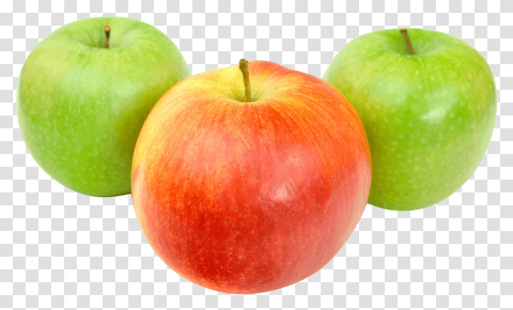 Red And Green Apple Image Red And Green Apple, Fruit, Plant, Food Transparent Png