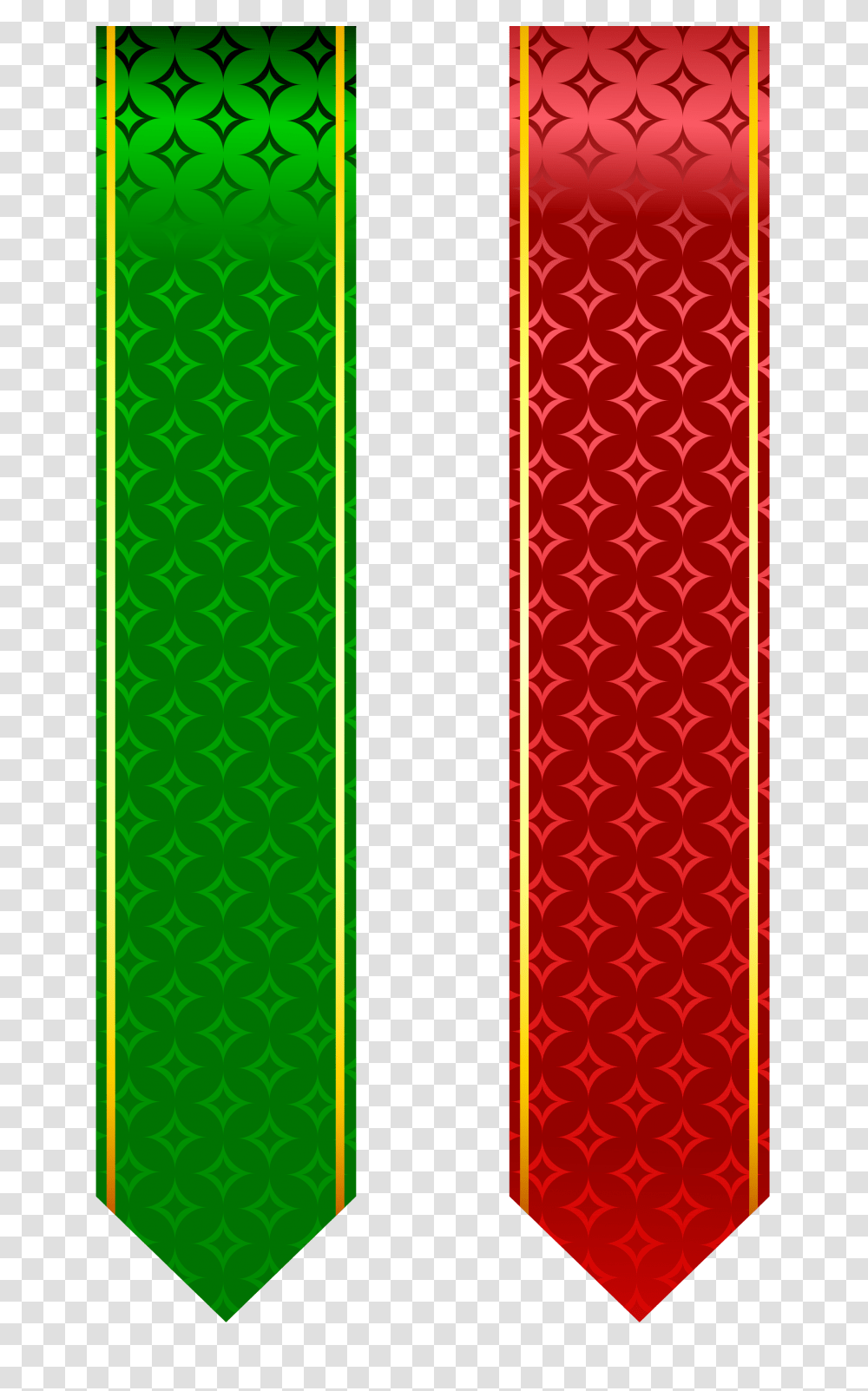 Red And Green Band Set, Tie, Accessories, Accessory, Necktie Transparent Png
