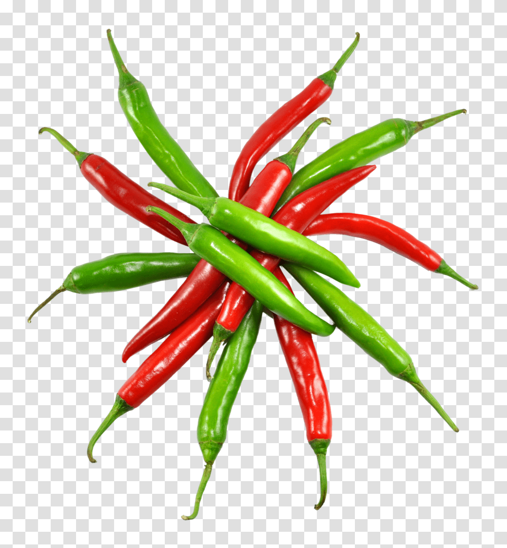 Red And Green Chilli Image, Vegetable, Plant, Food, Pepper Transparent Png