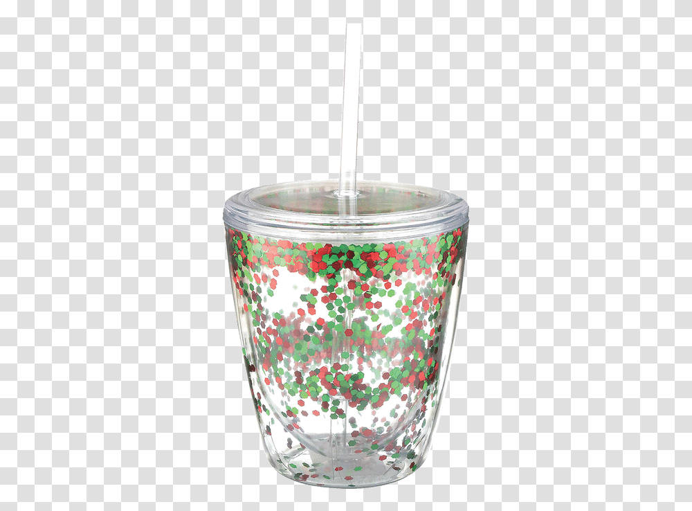 Red And Green Confetti Dof Lampshade, Jar, Tin, Shaker, Bottle Transparent Png