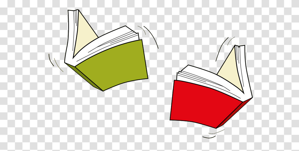 Red And Green Flying Books, Apparel, Hat Transparent Png