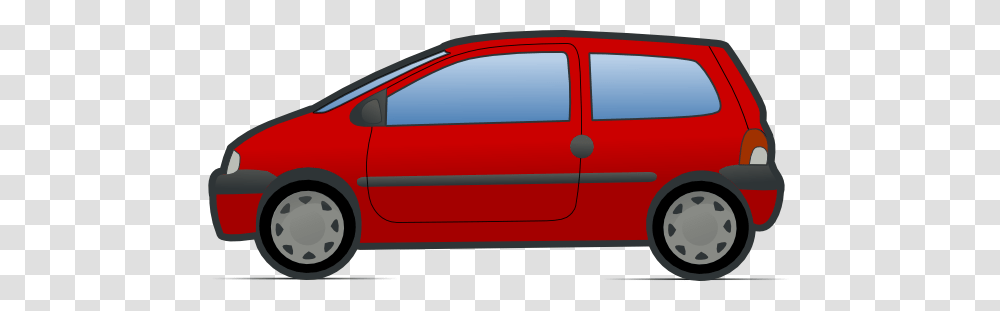 Red And Green Renault Twingo Clip Art Free Vector, Sedan, Car, Vehicle, Transportation Transparent Png
