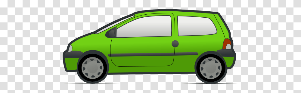 Red And Green Renault Twingo Clip Art Free Vector, Transportation, Vehicle, Car, Automobile Transparent Png