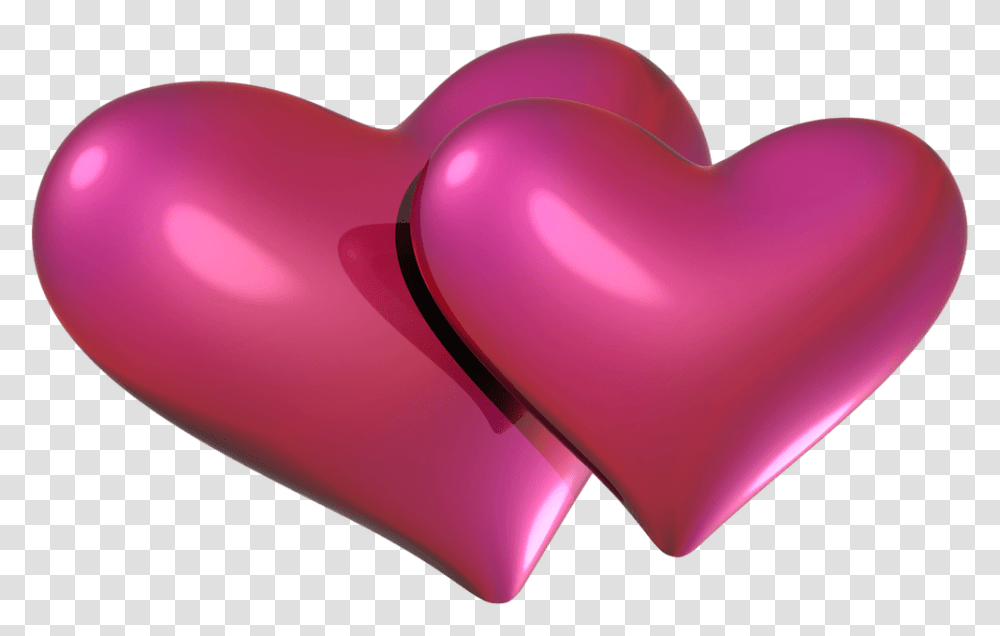 Red And Pink Hearts, Cushion, Balloon, Pillow Transparent Png