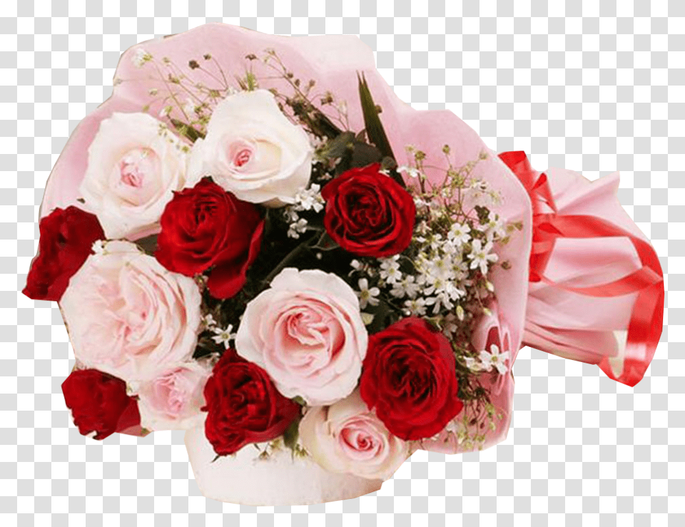 Red And Pink Roses Bunch Good Night Rose Flowers, Plant, Flower Bouquet, Flower Arrangement, Blossom Transparent Png