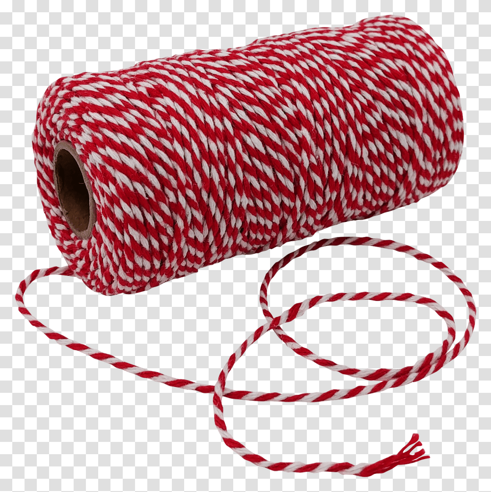 Red And White Bakers Twine Apl Packaging, Home Decor, Linen, First Aid, Bandage Transparent Png