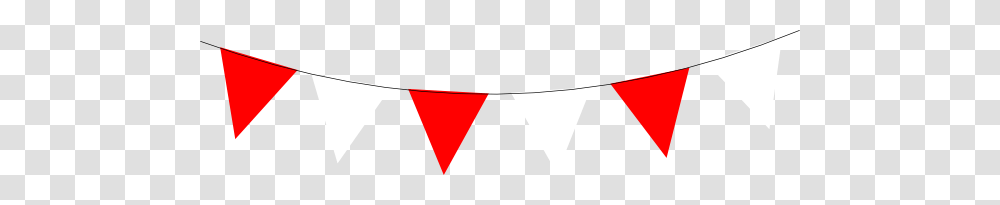 Red And White Bunting Clip Art, Triangle, Tabletop, Furniture, Texture Transparent Png
