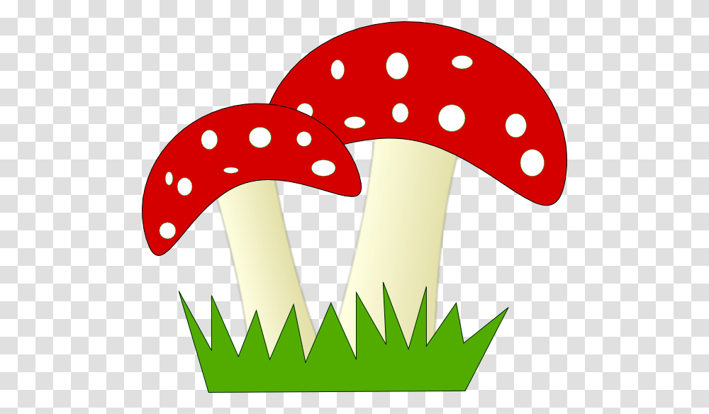 Red And White Dotted Mushrooms Clip Art, Plant, Agaric, Fungus, Amanita Transparent Png