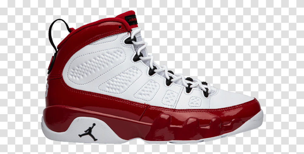 Red And White Jordans, Shoe, Footwear, Apparel Transparent Png