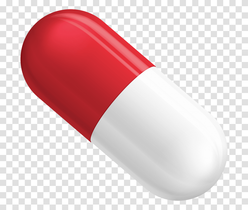 Red And White Pill Capsule, Medication, Balloon Transparent Png