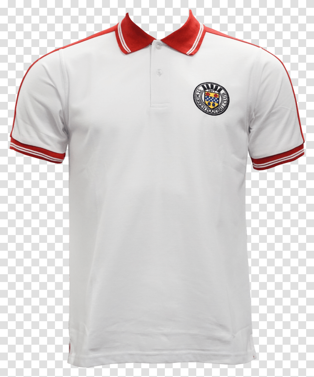 Red And White Polo Shirt, Apparel, Sleeve, Jersey Transparent Png