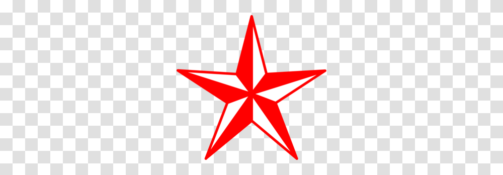 Red And White Star Clip Art, Star Symbol Transparent Png