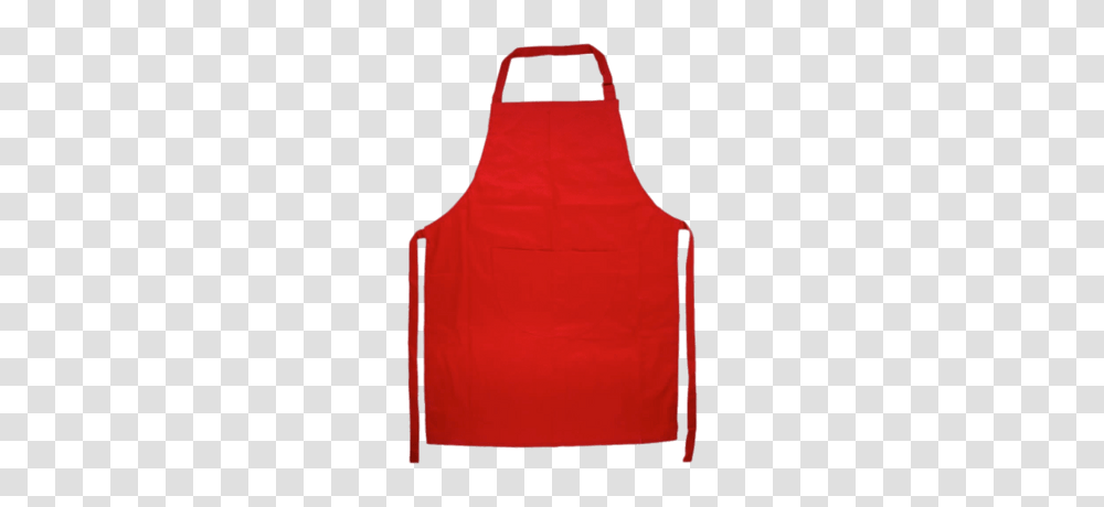 Red And White Striped Apron Transparent Png