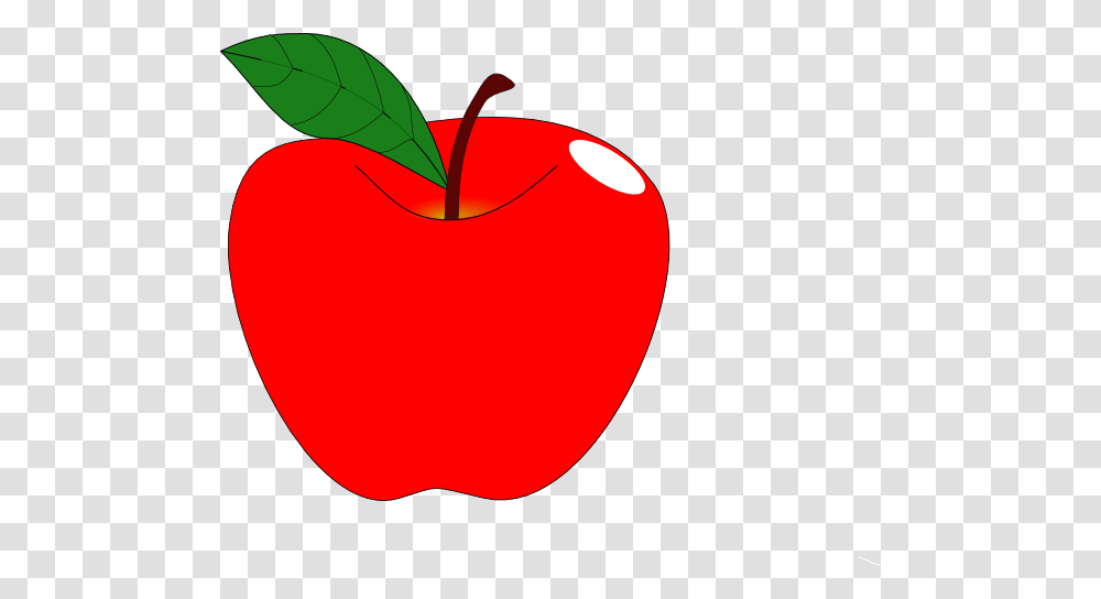 Red Apple Clipart For Web, Plant, Fruit, Food Transparent Png