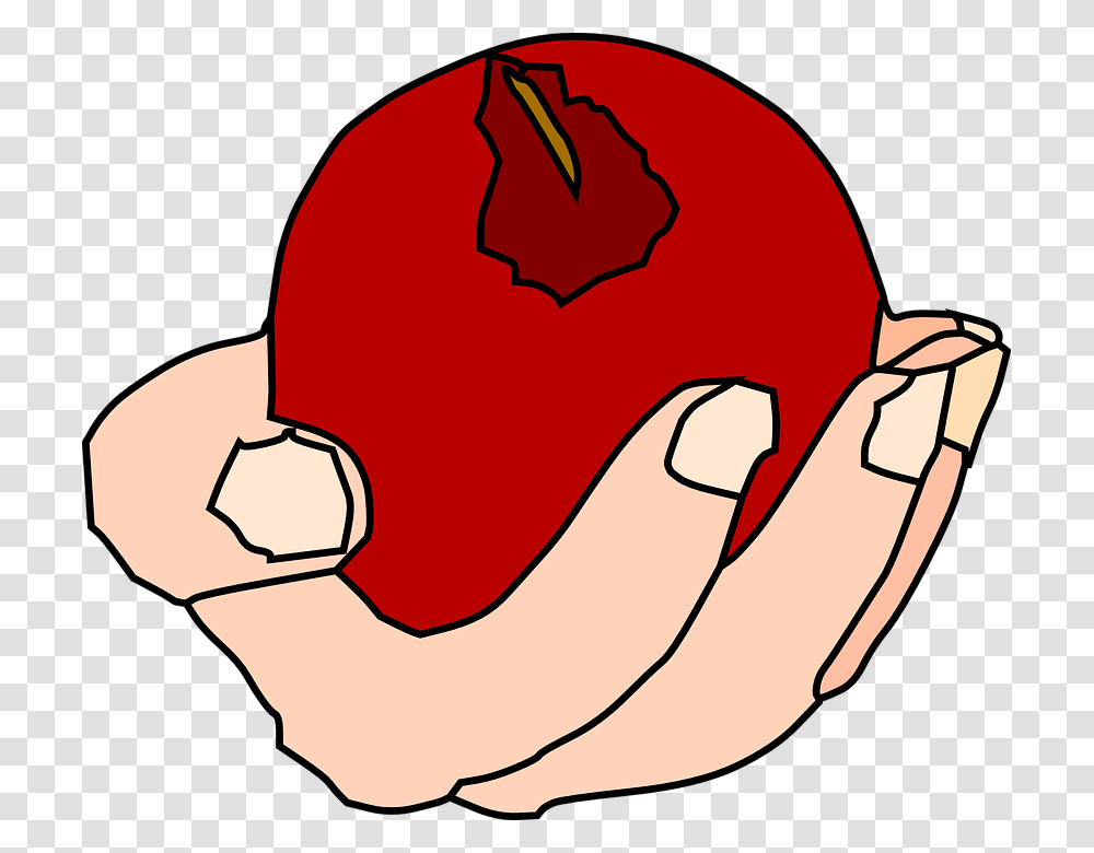 Red Apple Cliparts 29 Buy Clip Art Hand Holding Fruuit, Baseball Cap, Hat, Apparel Transparent Png