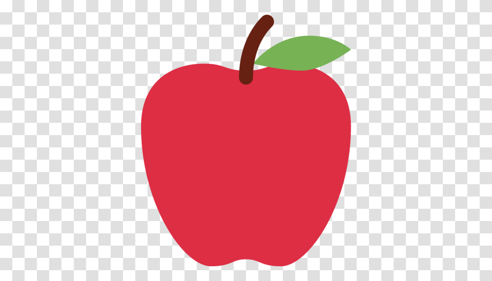 Red Apple Emoji, Plant, Fruit, Food, Balloon Transparent Png