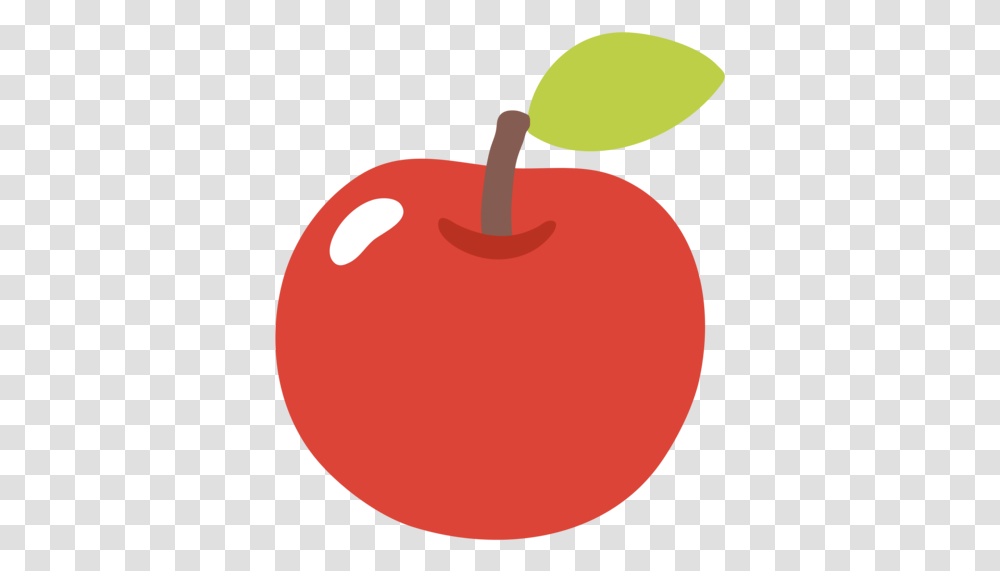 Red Apple Emoji Tate London, Plant, Fruit, Food, Cherry Transparent Png