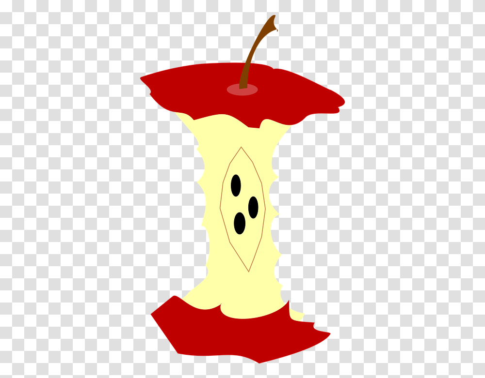 Red Apple Fall Apple Core Clip Art, Person, Human, Tie, Accessories Transparent Png