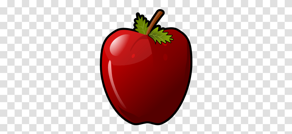 Red Apple Free To Use Clipart 3 Clipartbarn Apple Clip Art Public Domain, Plant, Food, Fruit, Vegetable Transparent Png