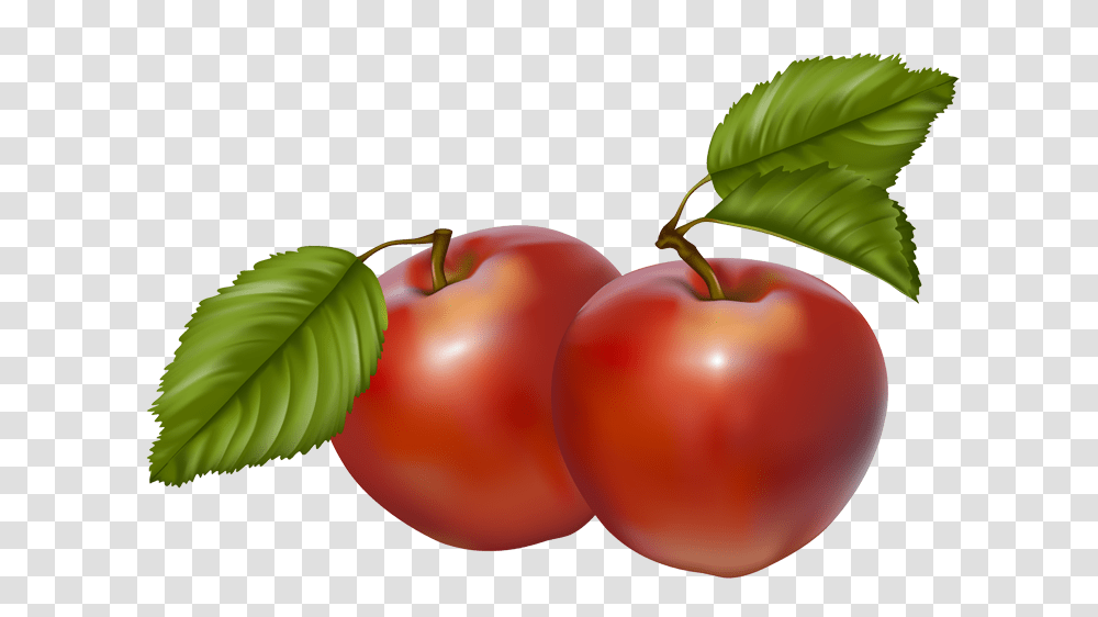 Red Apple, Plant, Food, Fruit, Cherry Transparent Png