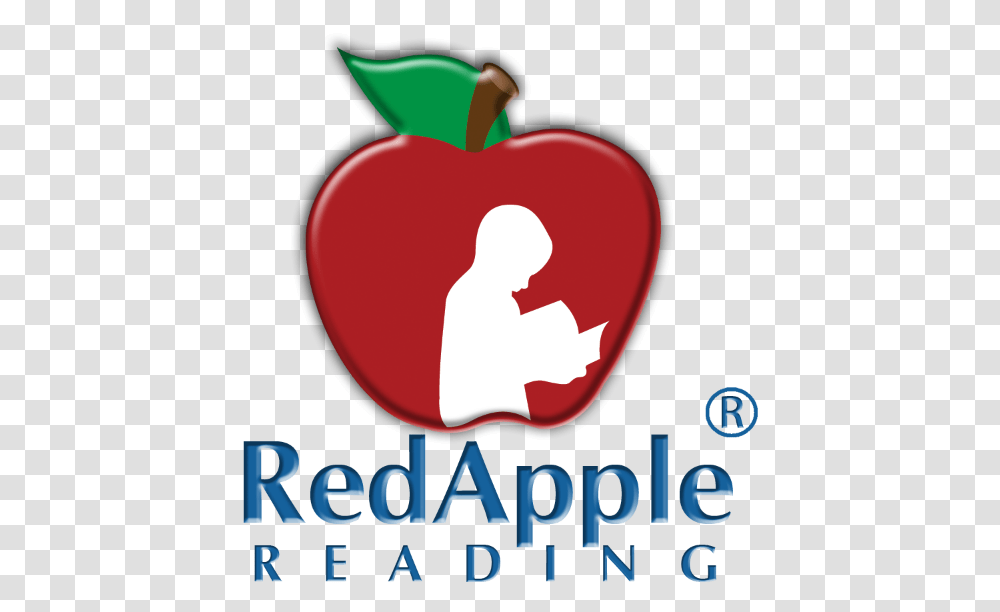 Red Apple Reading Reading, Plant, Food, Fruit, Poster Transparent Png