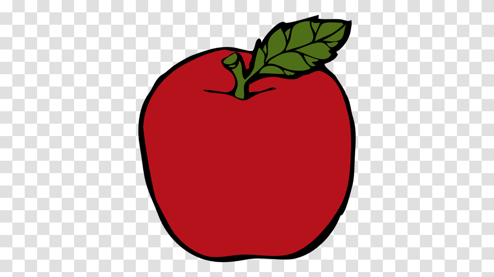 Red Apple Vector Clip Art, Plant, Food, Fruit, Vegetable Transparent Png