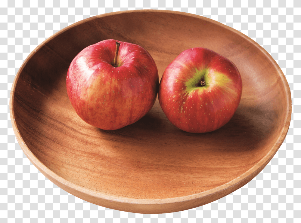 Red Apple With Leaf Image Pngpix Two Apples In Plate, Fruit, Plant, Food, Bowl Transparent Png